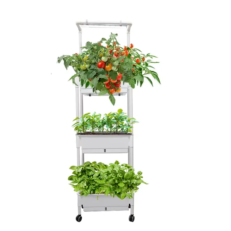 Movable Vertical Grow 3 Level  - Self-Watering Planter review and price